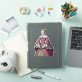 Young Elizabeth Tudor Sticker (iPad Cover)