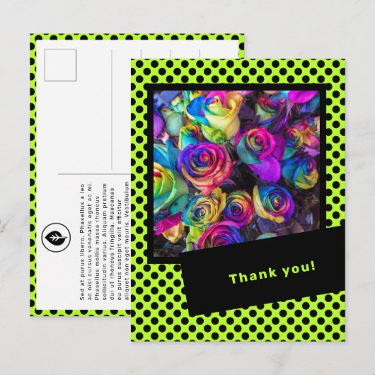 Young Entrepreneur Hartelijk dank aan de klant Briefkaart (Voorkant / Achterkant)