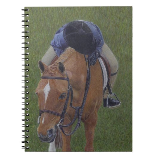 Young Equestrian Rider en Pony Notitieboek (Voorkant)