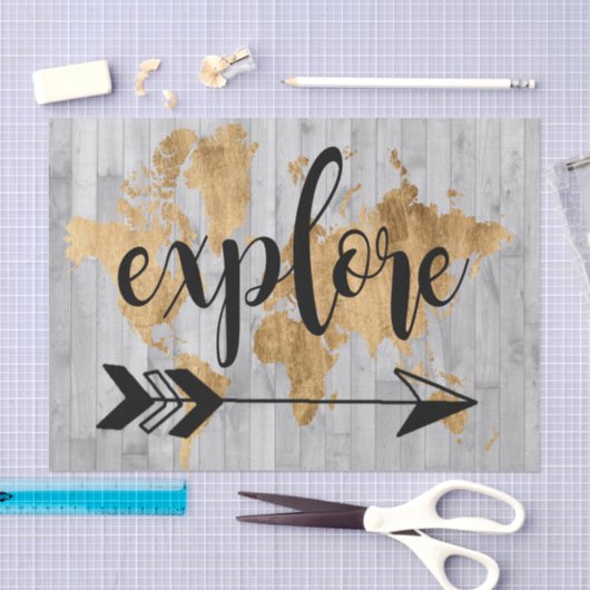 Young Explorer V Tissuepapier (Craft)