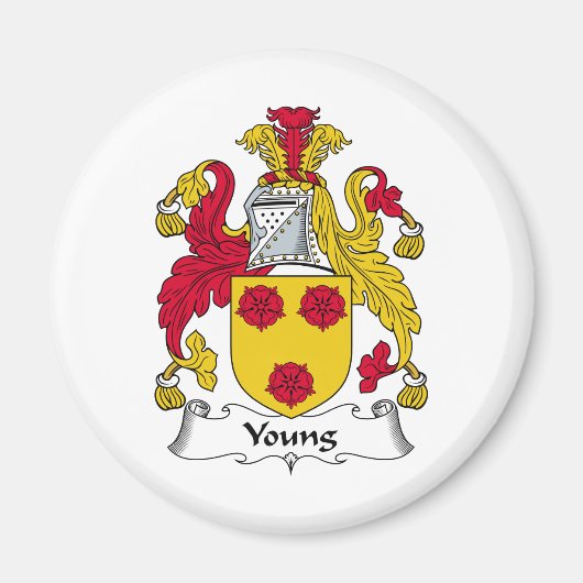 Young Family Crest Magneet (Voorkant)