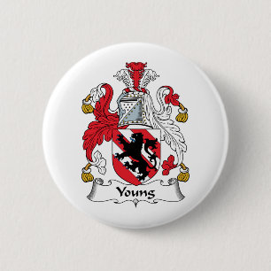 Young Family Crest Ronde Button 5,7 Cm