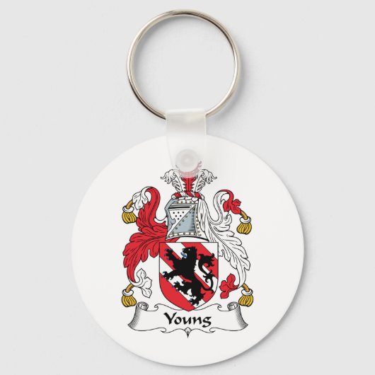Young Family Crest Sleutelhanger (Voorkant)