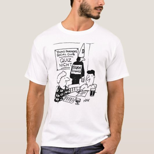 Young Farmers Quiz Night T-shirt (Voorkant)
