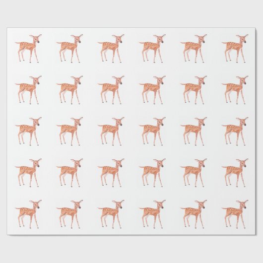 Young Fawn Cadeaupapier (Vlak)