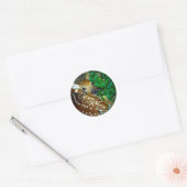 Young Fawn Ronde Sticker (Envelop)