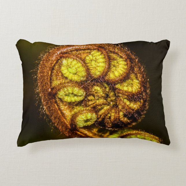 Young Fern Leaves Accent Kussen (Voorkant)