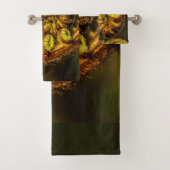 Young Fern Leaves Bad Handdoek (Insitu)