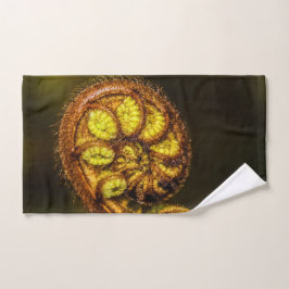 Young Fern Leaves Bad Handdoek