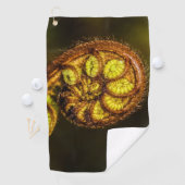 Young Fern Leaves Golfhanddoek (Insitu)