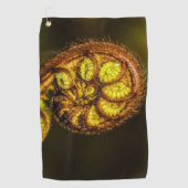 Young Fern Leaves Golfhanddoek (Voorkant)