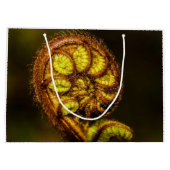 Young Fern Leaves Groot Cadeauzakje (Achterkant)