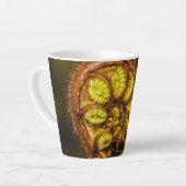 Young Fern Leaves Latte Mok (Linkerhoek)