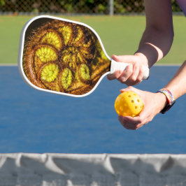 Young Fern Leaves Pickleball Paddle