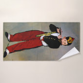 Young Flutist, The Fifer, Edouard Manet, 1866 Badhanddoek (Badhanddoek)