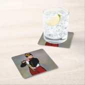 Young Flutist, The Fifer, Edouard Manet, 1866 Kartonnen Onderzetters (Insitu)