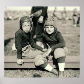 Young Football Fans 1920 Poster (Voorkant)