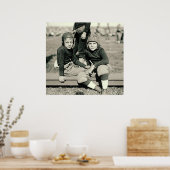 Young Football Fans 1920 Poster (Keuken)