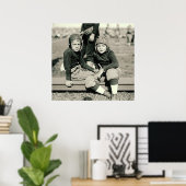 Young Football Fans 1920 Poster (Thuiskantoor)