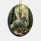 Young Forest Pegasus Keramisch Ornament (Rechts)