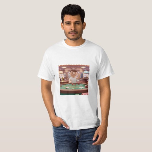 Young Gambler T-shirt (Voorkant volledig)