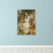 Young Gardener Canvas Afdruk (Insitu (Houten vloer))