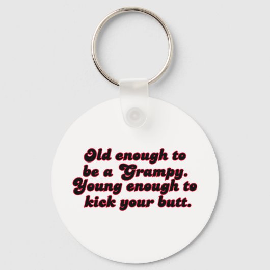 Young genoeg Grampy Sleutelhanger (Voorkant)