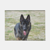 Young German Shepherd Deurmat (Voorkant)