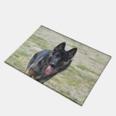 Young German Shepherd Deurmat (Schuin)