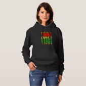 Young Gifted And Black Black History Month African Hoodie (Voorkant volledig)