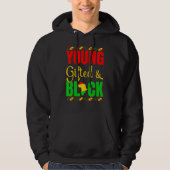 Young Gifted And Black History African American Me Hoodie (Voorkant)