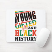 Young Gifted And Black History Muismat (Met muis)