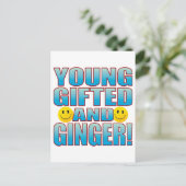 Young Ginger Life B Briefkaart (Staand voorkant)