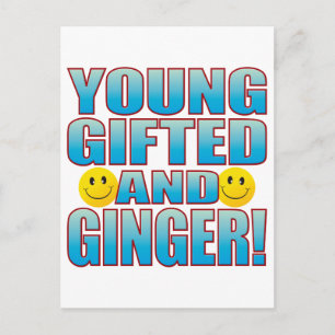 Young Ginger Life B Briefkaart