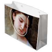 Young Girl, Bouguereau Groot Cadeauzakje (Achterkant Gekanteld)