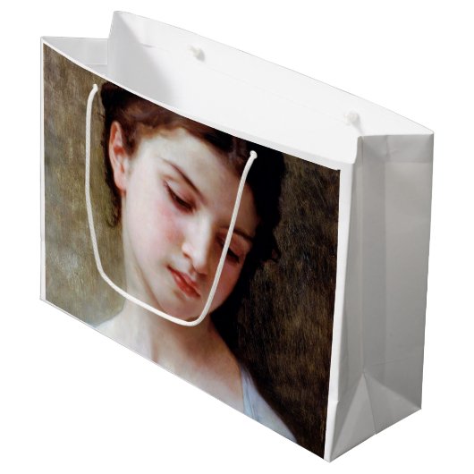 Young Girl, Bouguereau Groot Cadeauzakje (Voorkant Gekanteld)