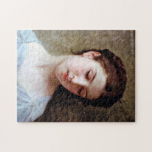 Young Girl, Bouguereau Legpuzzel (Horizontaal)