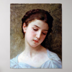 Young Girl, Bouguereau Poster