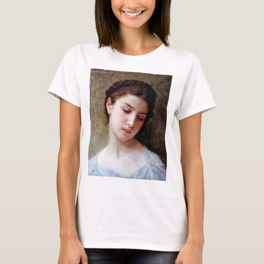 Young Girl, Bouguereau T-shirt (Voorkant)