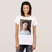 Young Girl, Bouguereau T-shirt (Voorkant volledig)