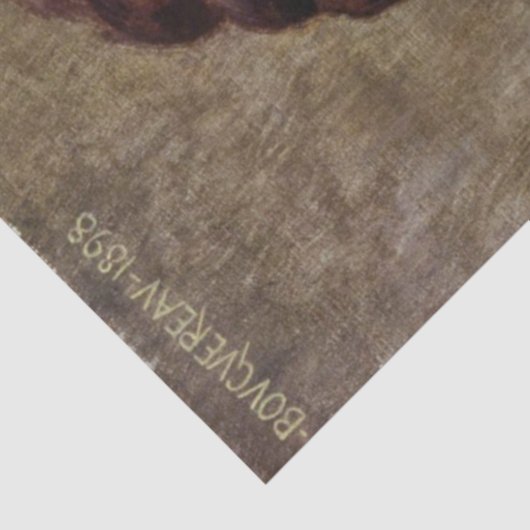 Young Girl, Bouguereau Tissuepapier (Detail)