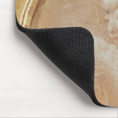 Young Girl die haar Breast knijpt Muismat (Hoek)