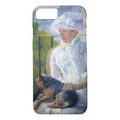 Young Girl en Hare Dog, Mary Cassatt Case-Mate iPhone Case (Achterkant)