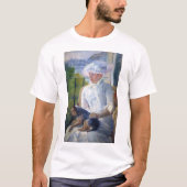 Young Girl en Hare Dog, Mary Cassatt T-shirt (Voorkant)