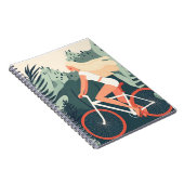 Young Girl Floral Citrus gepersonaliseerd Notitieb Notitieboek (Rechterzijde)