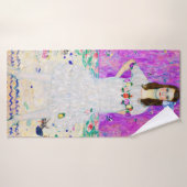 Young Girl, Gustav Klimt Badhanddoek (Badhanddoek)