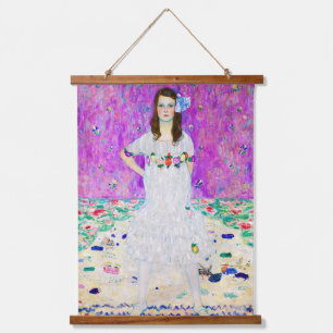 Young Girl, Gustav Klimt Hangend Wandkleed