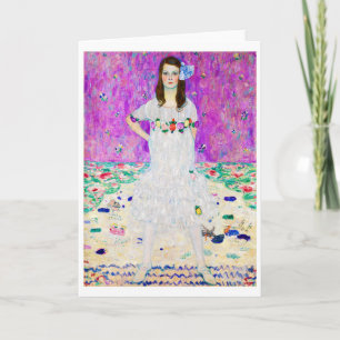 Young Girl, Gustav Klimt Kaart