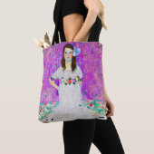 Young Girl, Gustav Klimt Tote Bag (Dichtbij)