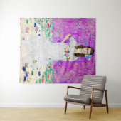 Young Girl, Gustav Klimt Wandkleed (In Situ (horizontaal))